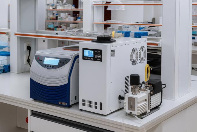 อุปกรณ์ห้องปฏิบัติการสูญญากาศแบบแรงเหวี่ยง